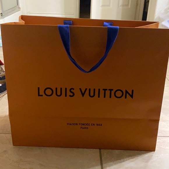 Louis Vuitton shopping bag